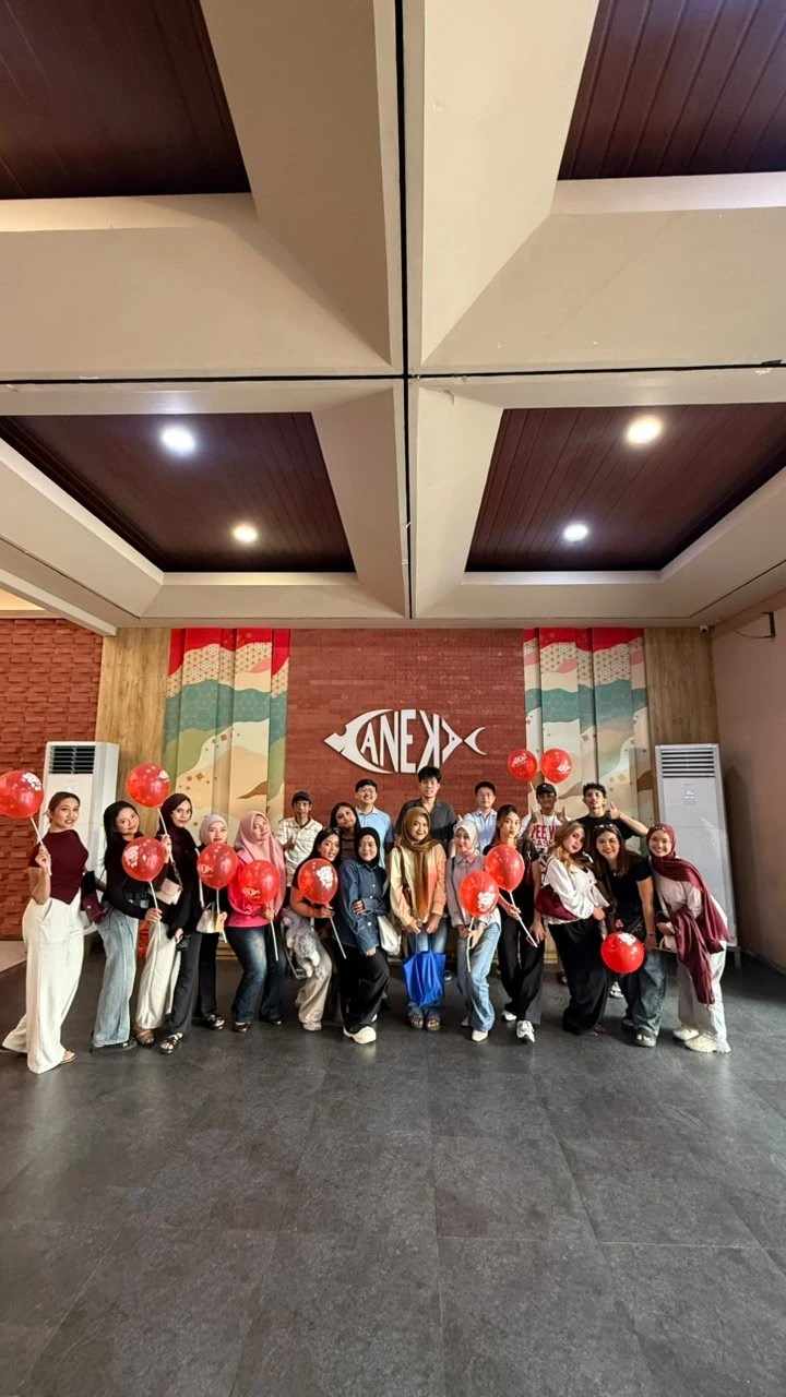 The Flame Media team in Jakarta